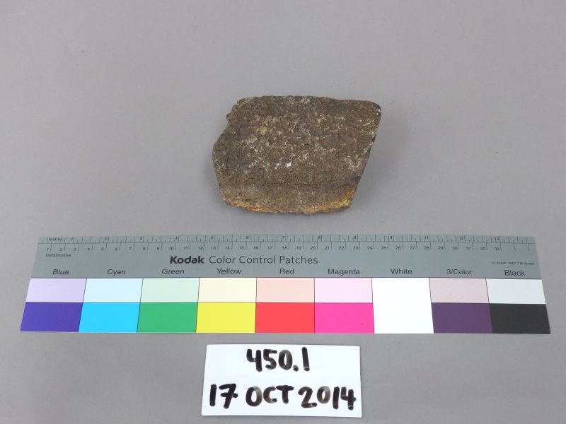 Geological specimen; 450.1 on NZ Museums