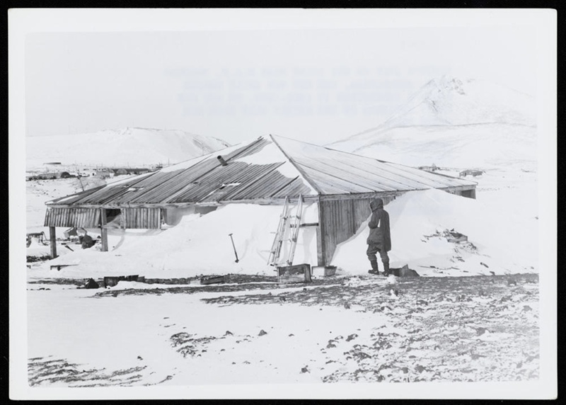 Scott's Hut near McMurdo Sound, Antarctica.; Unknown; 1950-2000; 11831. ...