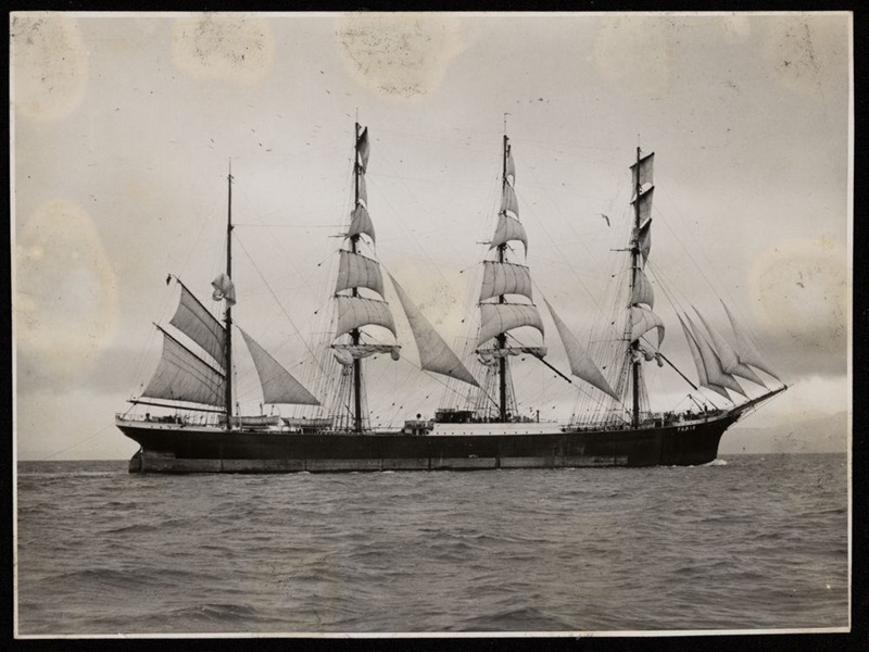 The Sailing Ship Pamir At Sea Hg Banfield 1905 1957 123071 Ehive