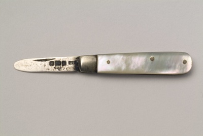 Fruit knife; 1906; KMBS 0153.4