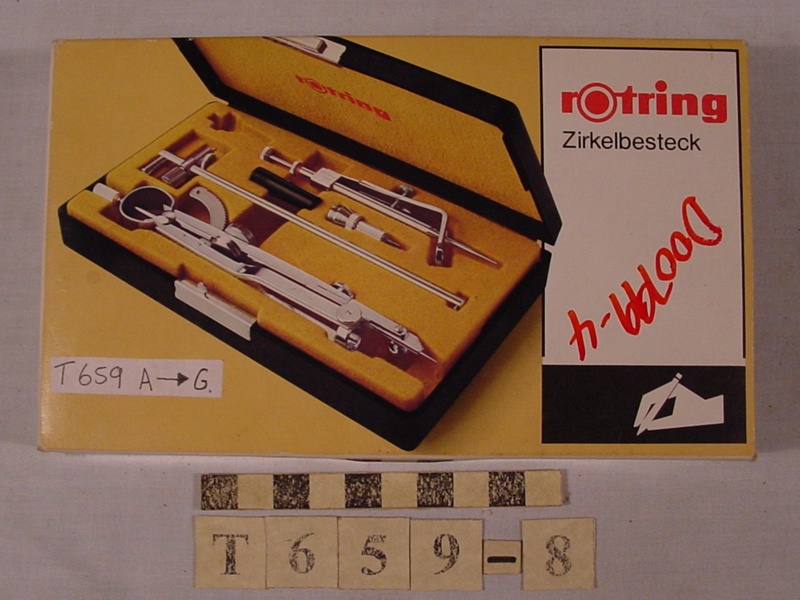 Packaging for COMPASS SET; Rotring; T6598 eHive