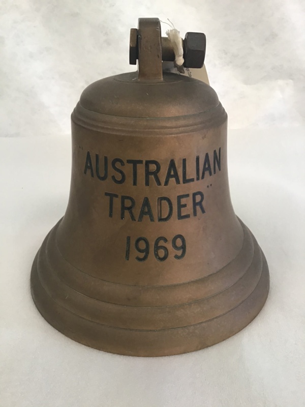 Ship’s Bell; AUSTRALIAN TRADER 1969; NAVY399500 eHive