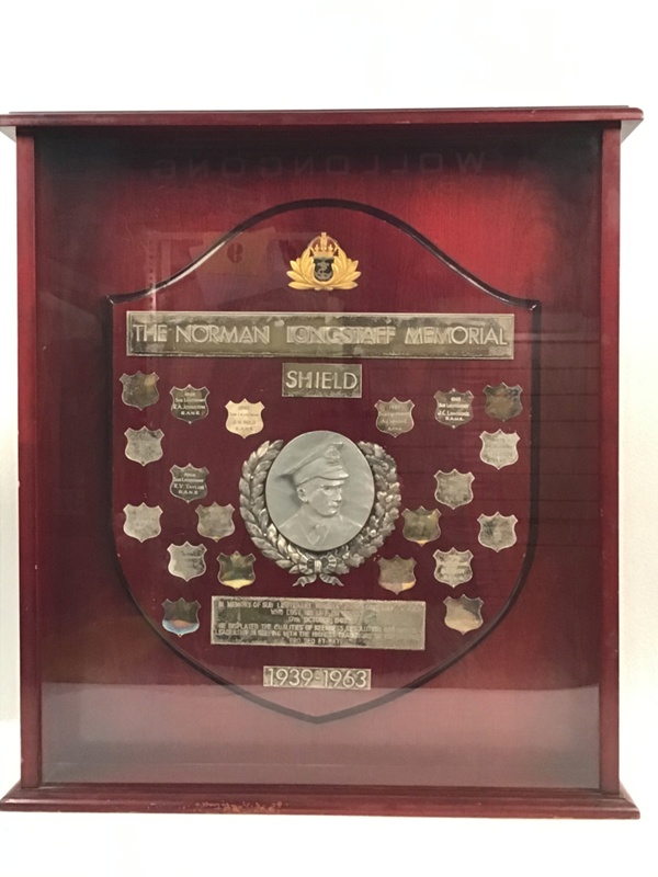 Norman Longstaff Memorial Shield; Encased; 1965-87; NAVY-3259-00 | eHive