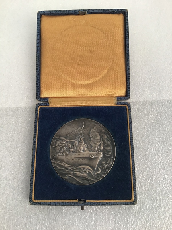 Medallion;John Ernest James Collection;HMAS Sydney (II); Bartolomeo ...