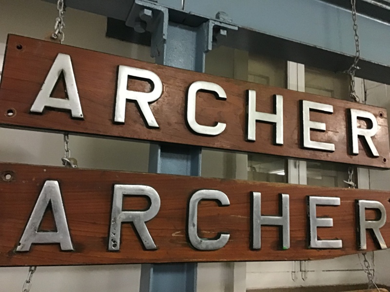 Name Board; HMAS Archer; NAVY1515100 eHive