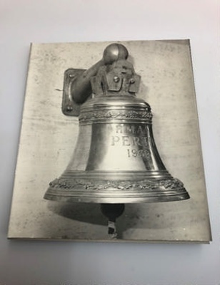 Photo of HMAS Perth I Ships Bell. (Bell located in the foyer of the ...