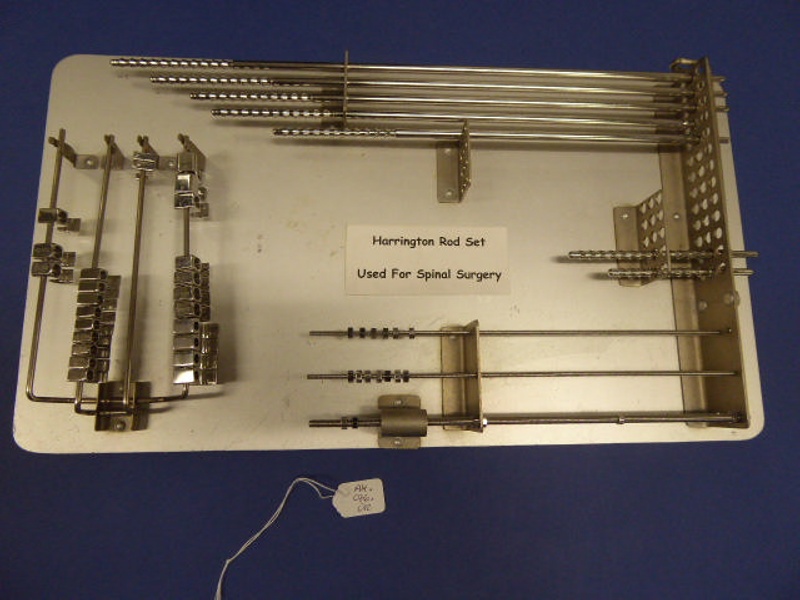 Cd Harrington Rods Early Scoliosis correction - Harrington Rods and Hooks; AM.076.OR | eHive