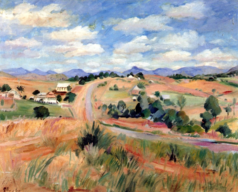 Boonah landscape; Margaret Olley; 1962; 24 eHive