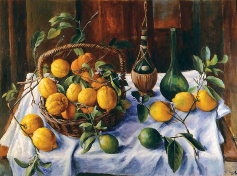 Lemons and oranges; Margaret Olley; 1964; 7 eHive