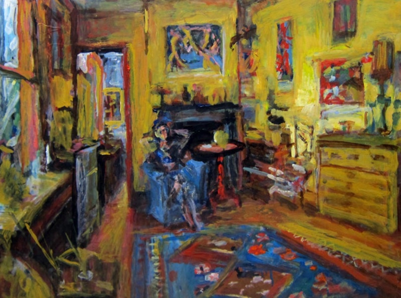 Yellow room (unfinished); Margaret Olley; 2008 | eHive