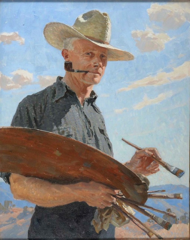 Self Portrait John ROWELL 1894 1973 1934 1935 22 On EHive