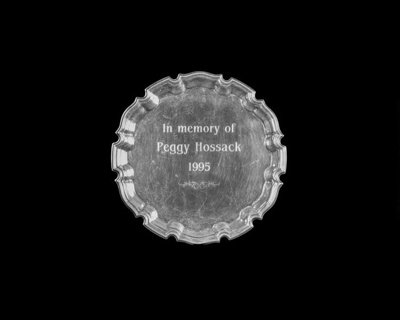 small silver communion plate; CRMCH.2023.23.24