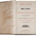 Family Bible, 1857 edition ; CRMCH.2016.013; CRMCH 2016.013