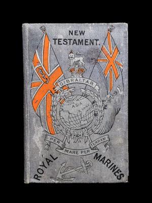 Royal Marine pocket New Testament bible; CRMCH.2023.23.03
