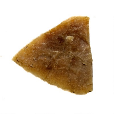 Flint arrowhead; CRMCH 1991.13
