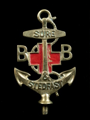 Boys Brigade flag top finial; CRMCH.2023.23.18