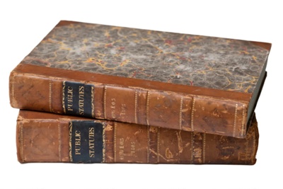 Bound volumes of 'Public Statutes'; CRMCH.2015.003