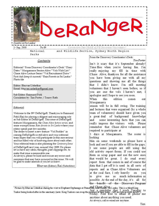 Deranger DeRanger No 89 September 2008; 2015.33.89 | eHive