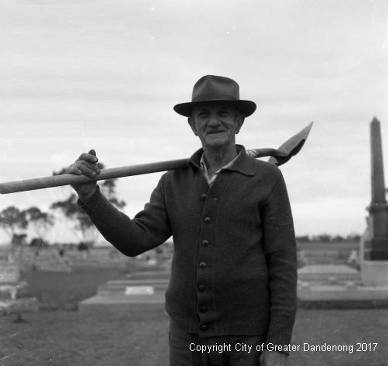 Grave Diggers Retirement; Graham Southam; 1969; 10.531.01 eHive