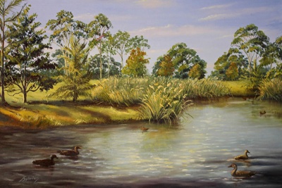 Plumpton Wetlands 2001; Sydenham, Denise; 2001; BCC SNM 002