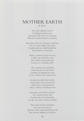 Selection of Poems 1; Marne, Uncle Wes