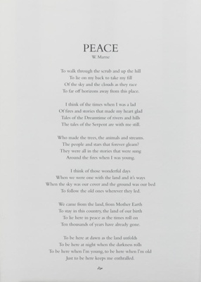 Selection of Poems 2; Marne, Uncle Wes