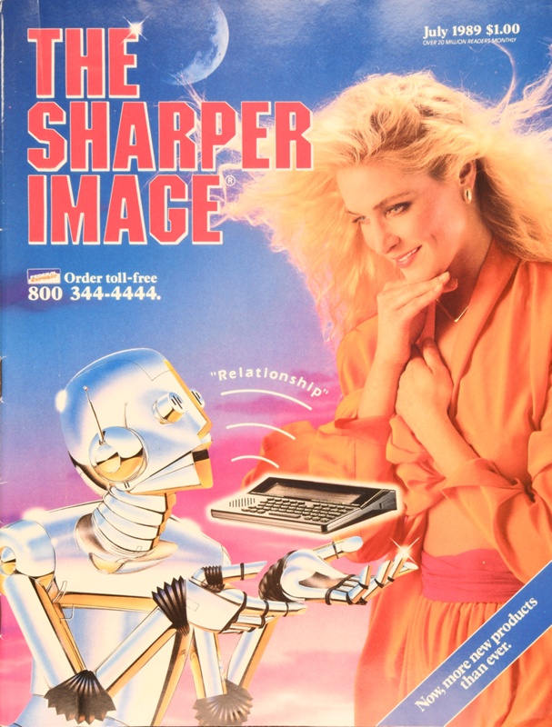 Sharper Image Catalog; The Sharper Image; July 1989 eHive