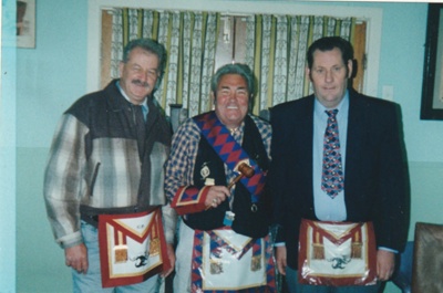 Photograph of Peter Balderi in Lodge Uniform; Royal Antediluvian Order of Buffaloes - Lodge headquarters; OB210259