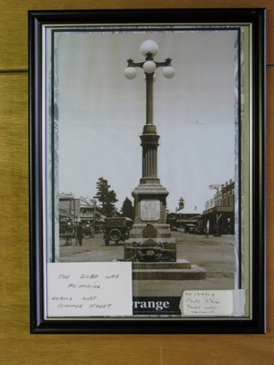 Boer War Memorial; 1919; PH 1375.5