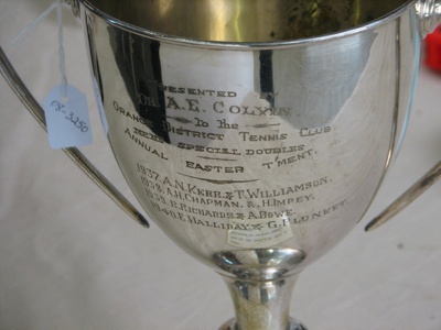 Silver cup; 08-3250