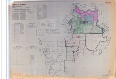 Map of Parish of Forbes County of Mullion, 1969; 1969; OB220380