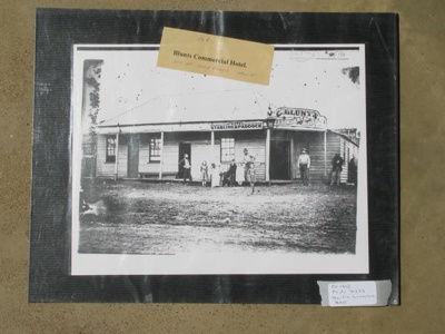 Blunt's Commercial Hotel; Holtermann collection; PH 1312