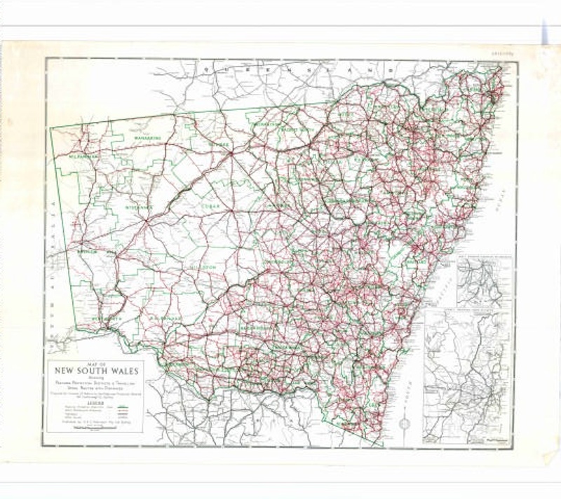 Map Of New South Wales M E C Robinson Pty Ltd OB220394 EHive   8e21516451b8494b990cbc4d02c8b7c0 L 