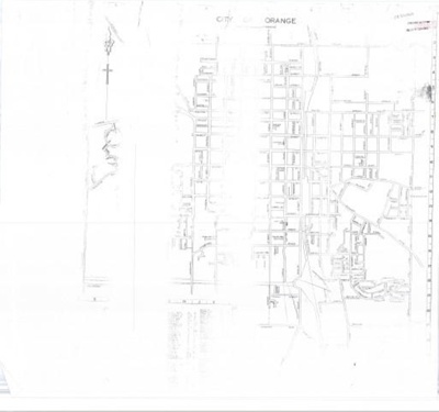 Street Map of Orange; OB220360