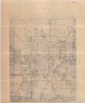 Street map of Orange c. 1970; OB220389