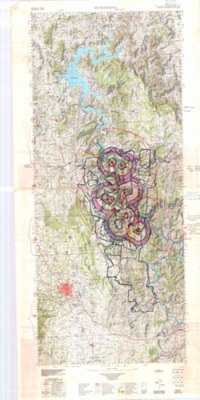 Topographic map of Euchareena 1975; Commonwealth Government Printer; 1975; OB220395