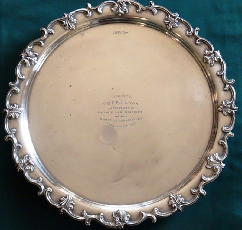 Dalton Silver Tray; Walker & Hall Ltd; OB220405 eHive
