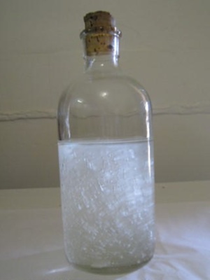 Medicine bottle - unidentified contents; unknown; 20th Century; BC2015/143
