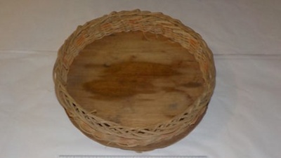 Wicker basket; c1960; BC2015/128