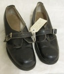 Pair of Leather Shoes; unknown; c1950's; BC2014/411:1-2