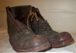 Boots - Brown Leather ; unknown; c1950-60; BC2015/341:1-2