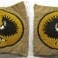 Army patches of Piping Shriek Bird; c. 1949; OWM2015/29