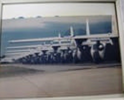 Hercules C130 Squadron framed photograph; c. 1960's; OWM2015/50