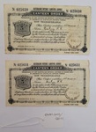 Two Australian Defence Canteen Service Orders; c 1940s; OWM2019/120:1-2