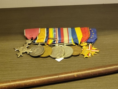 W.E. Agland Military Medals; 1918-1945; OWM2018/1: 1-8