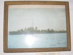 Photographic print of HMAS Macquarie in Sydney Harbour.; OWM2015/96
