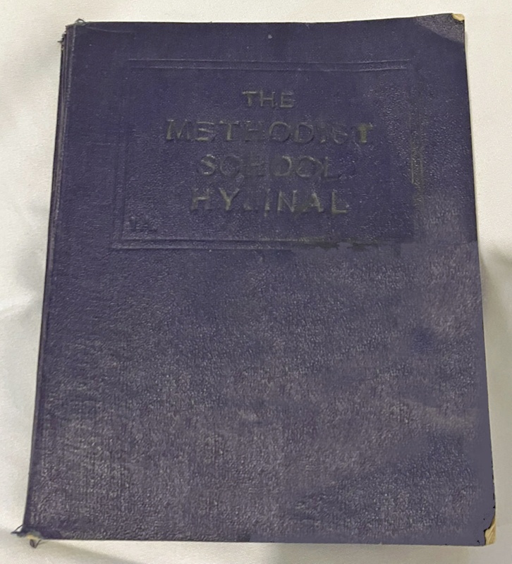 Book "The Methodist School Hymnal" ; Wesleyan Methodist Sunday School ...