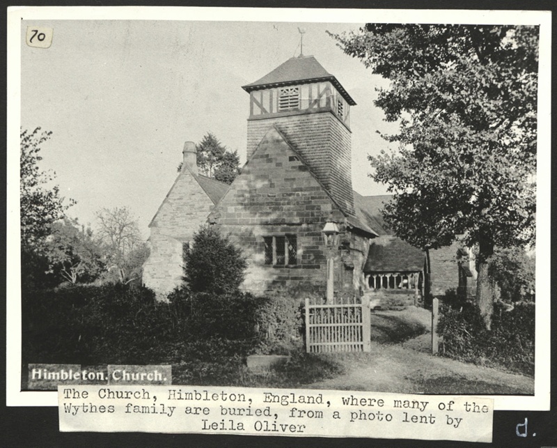 The Church, Himbleton, England; 2022.14:119 | eHive