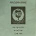 Programme - June 1985