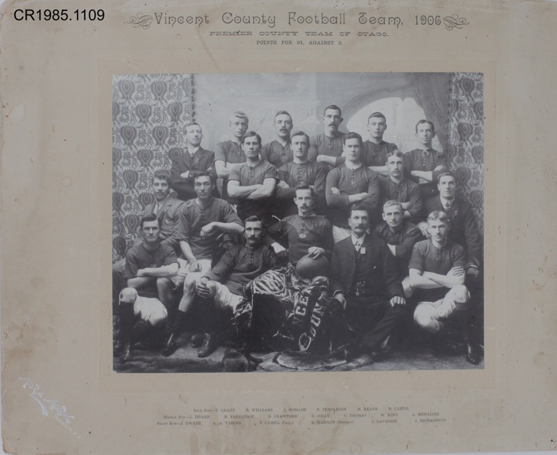 Photograph, Vincent County Football Team 1906